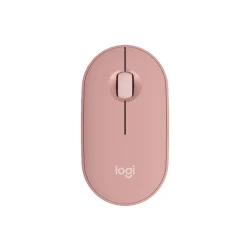 Mouse Sem Fio Logitech Pebble Mouse 2 M350S Rosé — H&H Suprimentos Corporativos