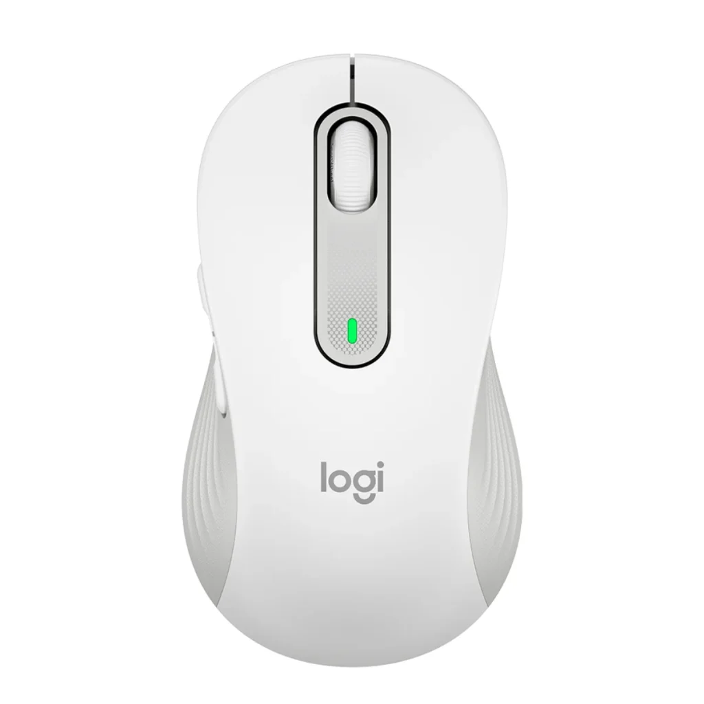 Mouse sem fio Logitech signature M650L branco