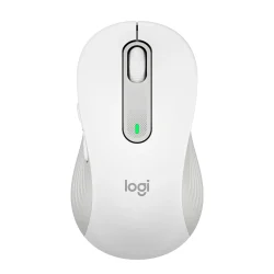 Mouse Sem Fio Logitech Signature M650L Branco — H&H Suprimentos Corporativos