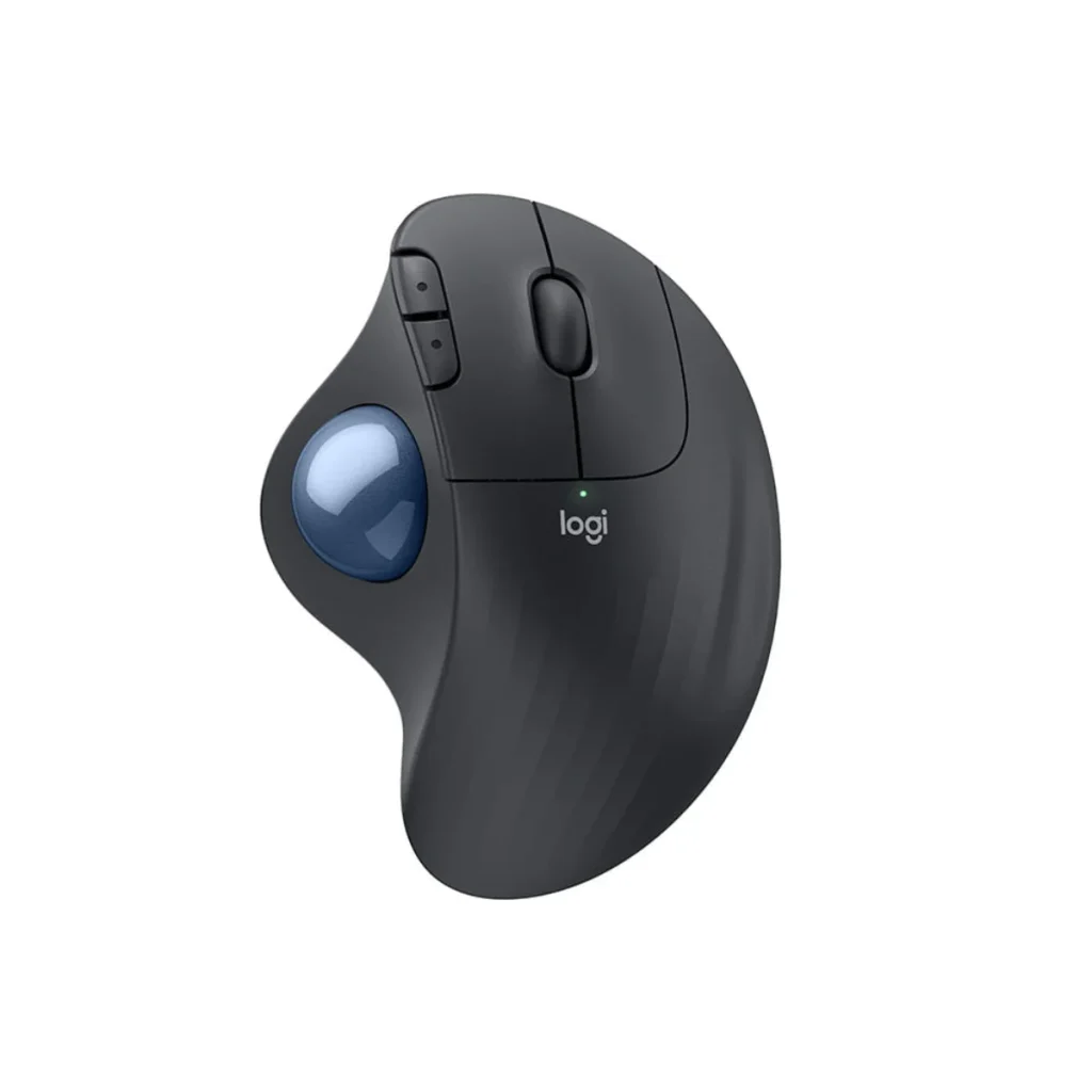 Mouse trackball Logitech ergo M575S sem fio grafite