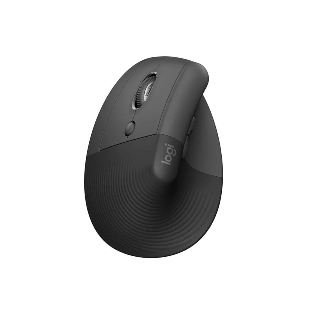 Mouse vertical Logitech lift left sem fio para canhotos 4000 DPI