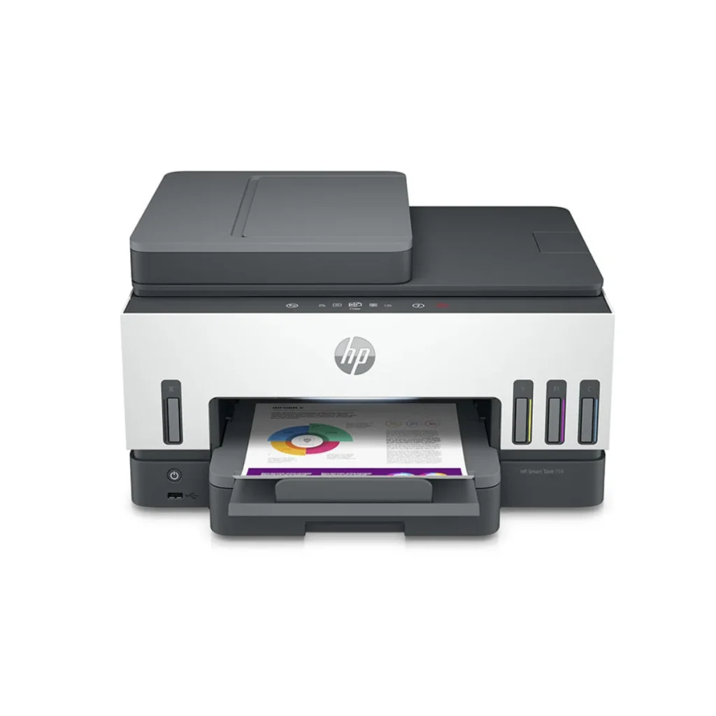 Multifuncional HP Smart tank 794 tanque de tinta WI-FI duplex automático Bivolt