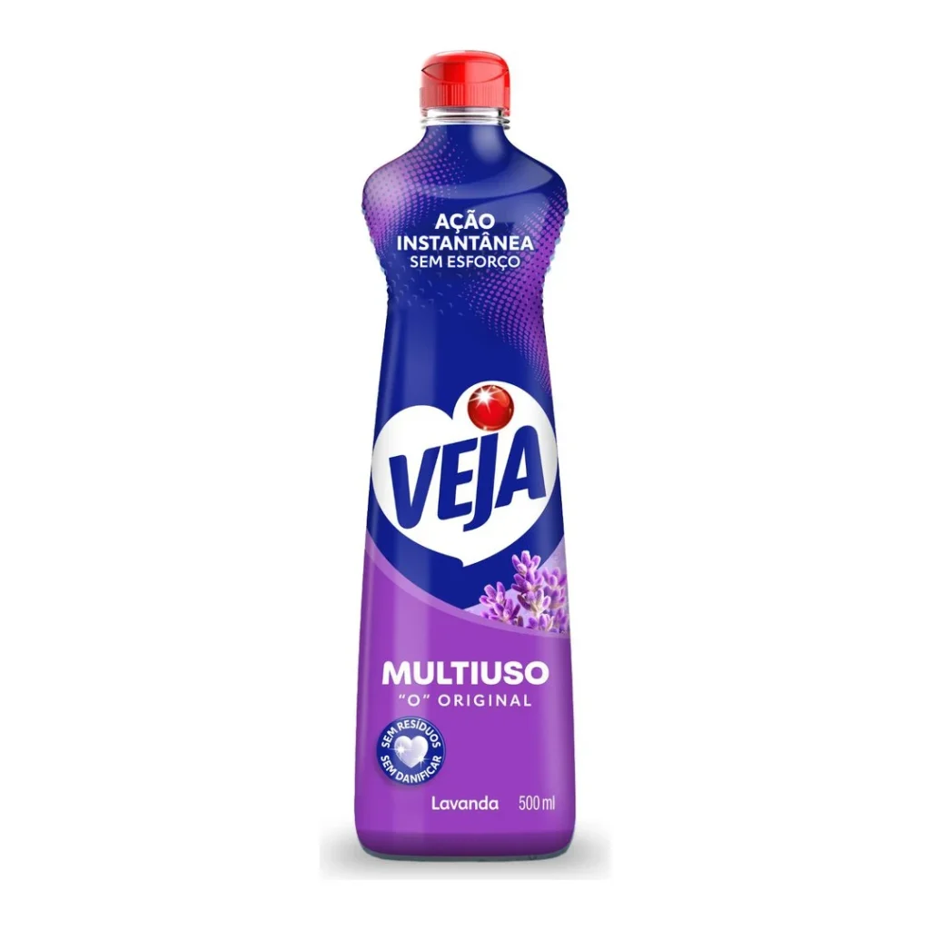Multiuso Veja lavanda e álcool 500 ml