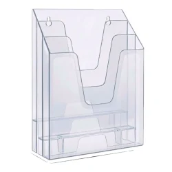 Nicho Organizador Premium Triplo Cristal Acrinil — H&H Suprimentos Corporativos