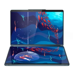 Notebook Lenovo Yoga Book 9i Core Ultra 7 255H 16GB SSD 512GB Tela Dupla OLED 14" 83KJ001TBR — H&H Suprimentos Corporativos