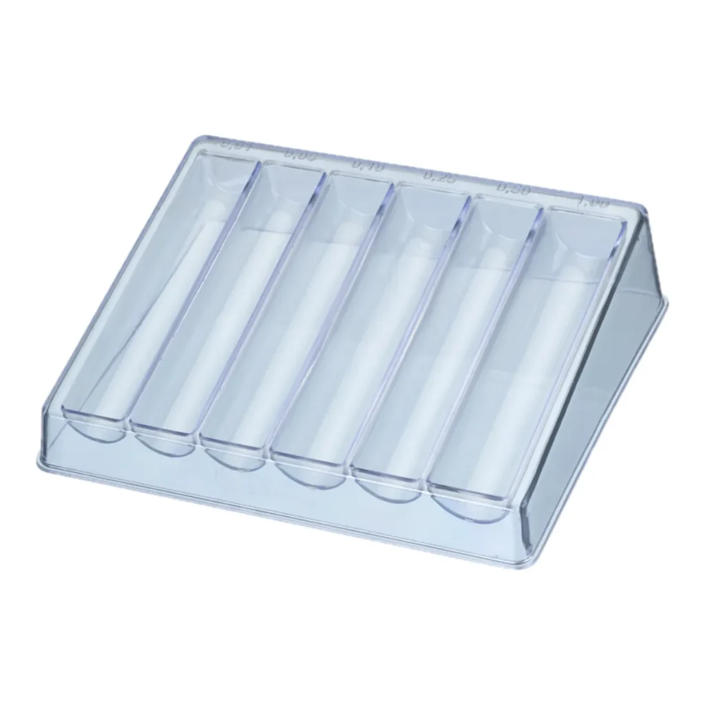 Organizador de moedas cristal Maxcril