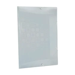 Pasta com Aba e Elástico Ofício Fina Transparente DAC 501PP-TR — H&H Suprimentos Corporativos