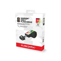 Pendrive SanDisk USB-C 128 GB Edição FIFA World Cup 2026 Apito — H&H Suprimentos Corporativos