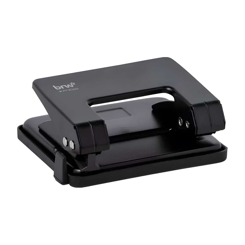 Perfurador de papel de metal BRW PF2000 2 furos até 20 folhas