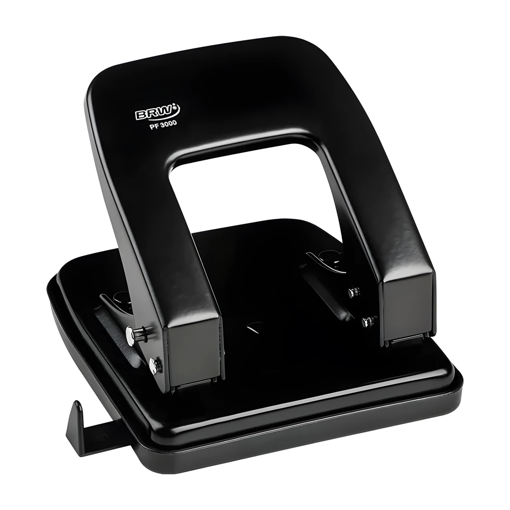 Perfurador de papel metal 2 furos BRW PF3000 (até 35 folhas)
