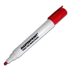 Pincel para Quadro Branco MP617 Vermelho Slim Não Recarregável — H&H Suprimentos Corporativos