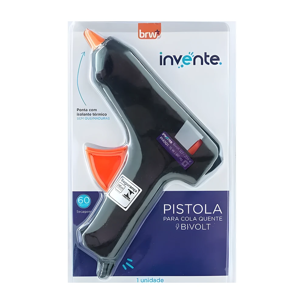 Pistola de cola quente grande 15 w