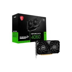 Placa de Vídeo MSI GeForce RTX 4060 Ventus 2X OC 8 GB GDDR6 128 Bits — H&H Suprimentos Corporativos