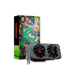 Placa de Vídeo Pcyes GeForce RTX 2060 6GB GDDR6 192 Bits Dual Fan — H&H Suprimentos Corporativos