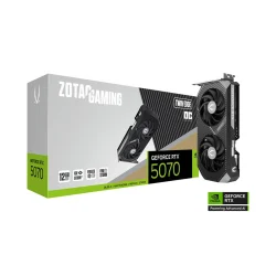 Placa de Vídeo Zotac Gaming GeForce RTX 5070 Twin Edge OC 12GB GDDR7 192 Bits — H&H Suprimentos Corporativos
