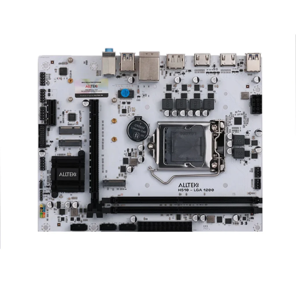 Placa-mãe Alltek H510 lga 1200 DDR4 hdmi