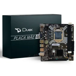 Placa-Mãe Duex DXH81ZG M.2 LGA 1150 Micro ATX DDR3 — H&H Suprimentos Corporativos