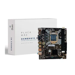 Placa-Mãe Duex DXMBH81G M.2 LGA 1150 DDR3 Micro ATX — H&H Suprimentos Corporativos