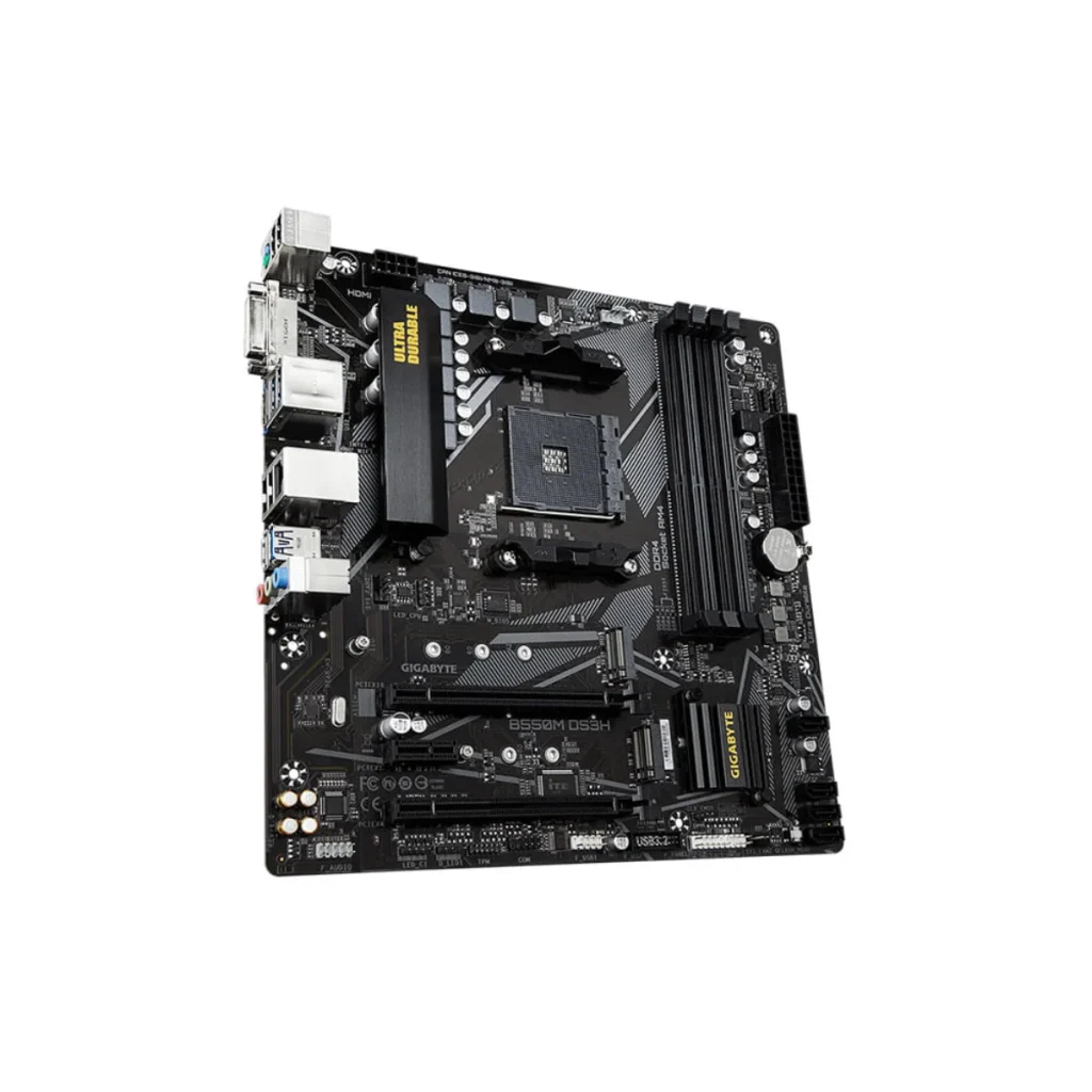 Placa-mãe gigabyte B550M DS3H micro ATX soquete AM4 DDR4