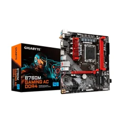 Placa-Mãe Gigabyte B760M Gaming AC LGA 1700 DDR4 Micro ATX Wi-Fi — H&H Suprimentos Corporativos