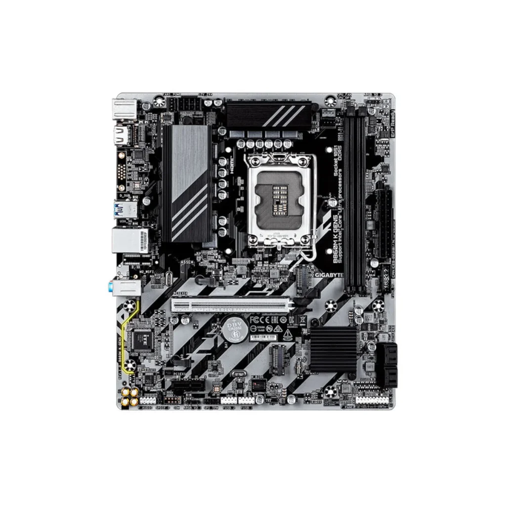 Placa-mãe gigabyte B860M k LGA1851 micro ATX DDR5