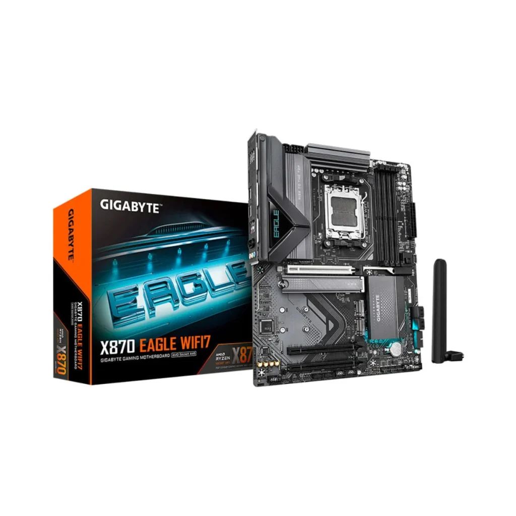 Placa-mãe gigabyte X870 eagle wifi 7 AM5 ATX DDR5