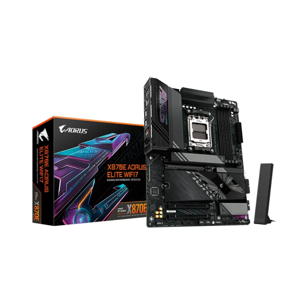 Placa-mãe gigabyte X870E a elite WiFi7 AM5 DDR5 ATX