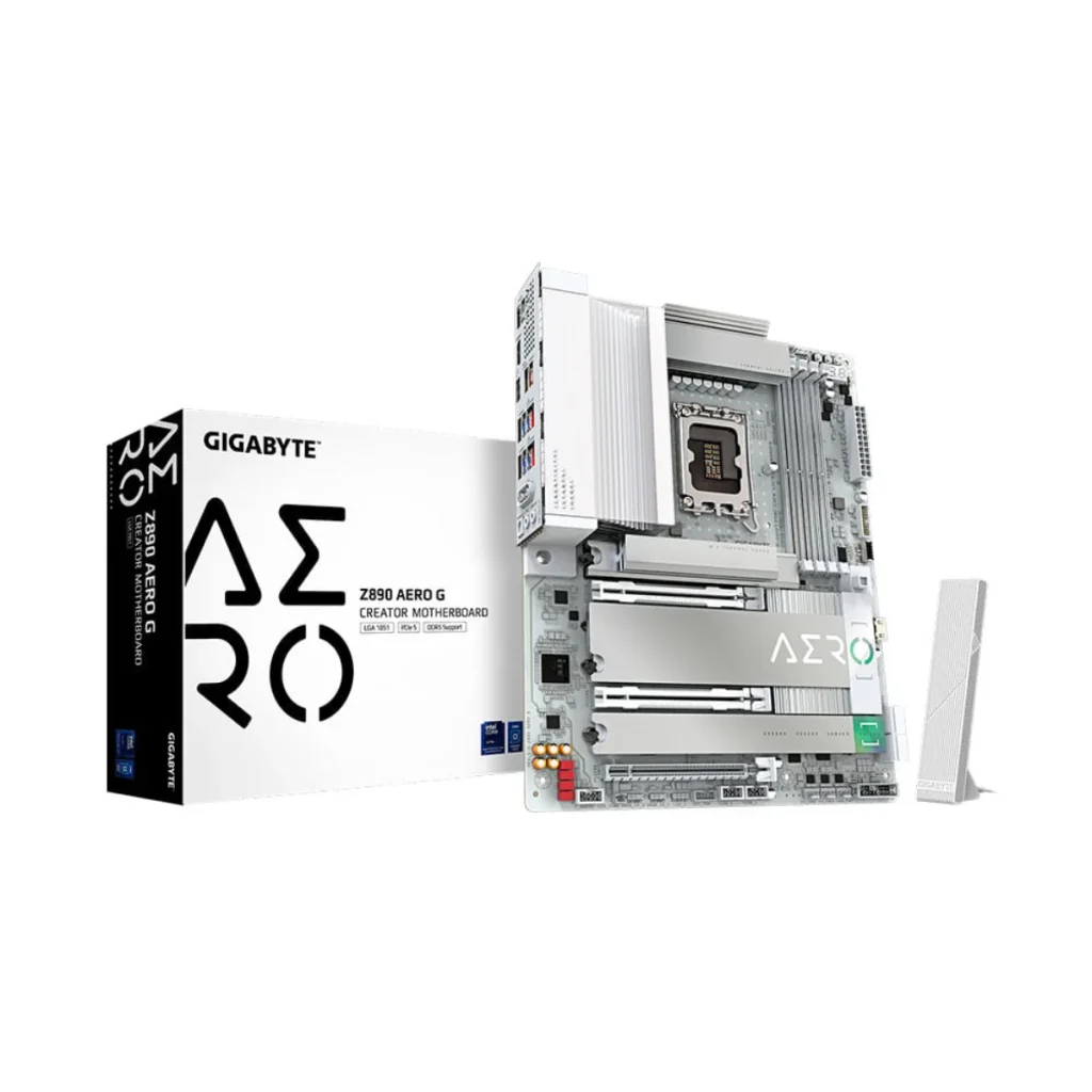 Placa-mãe gigabyte Z890 aero g LGA1851 ATX DDR5 WI-FI 7