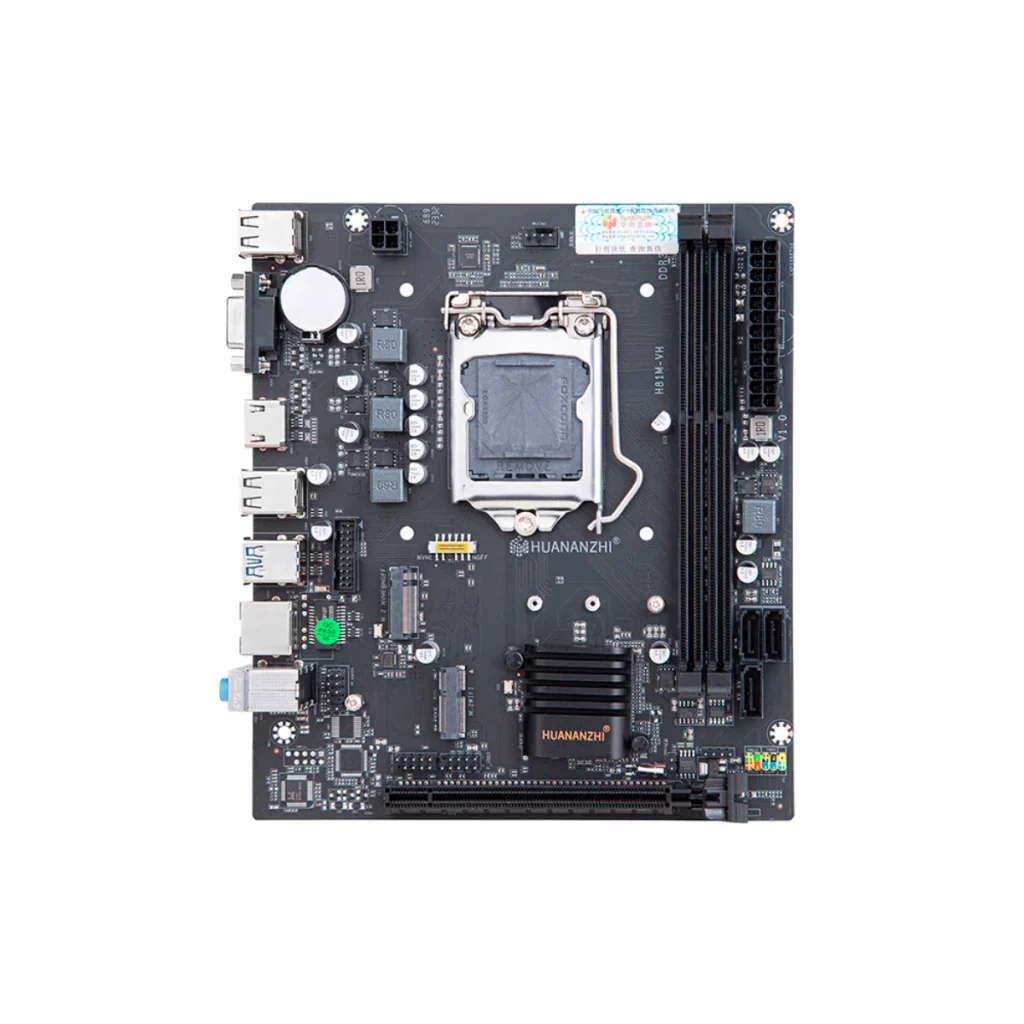 Placa-mãe huananzhi H81M intel lga 1150 DDR3