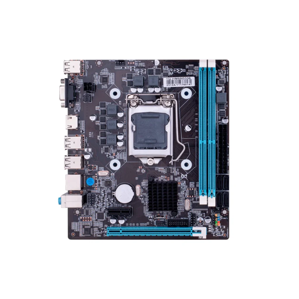 Placa-mãe huananzhi HM55 lga 1156 DDR3