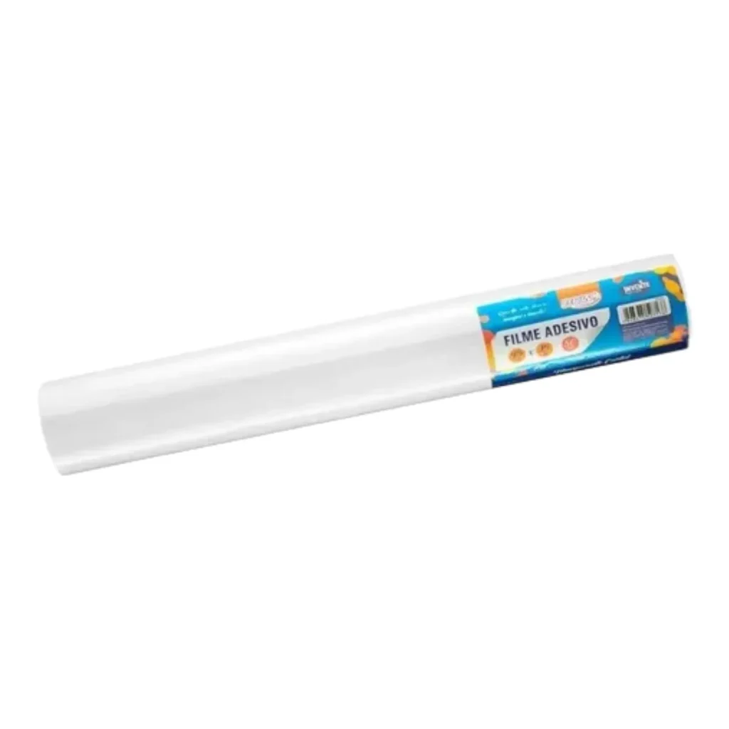 Plástico adesivo transparente BRW 80 micras 45 cm x 25 m