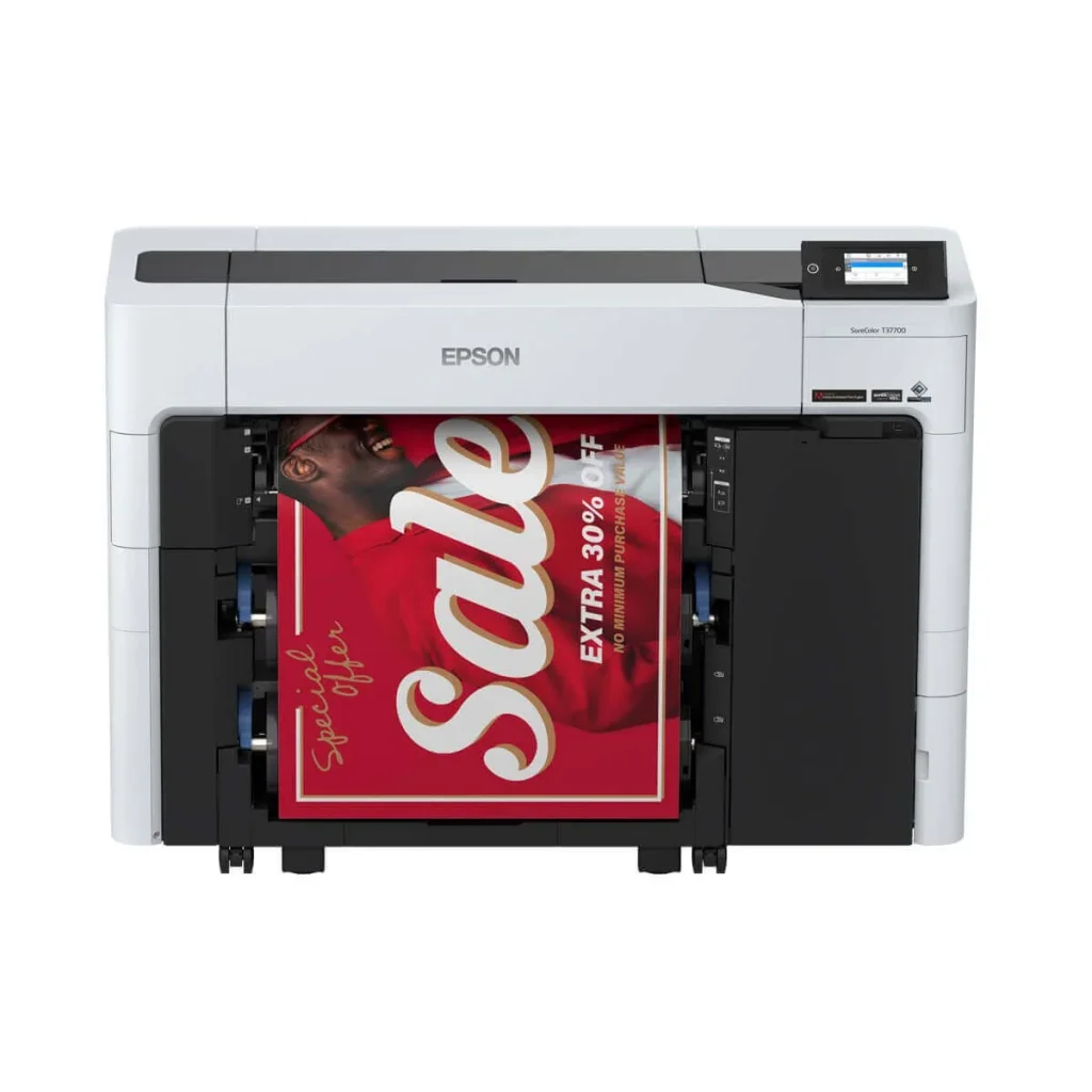 Plotter Epson surecolor T3770DR C11CH80201 24 polegadas rolo duplo