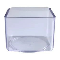 Porta Clips Tradicional Cristal Acrinil — H&H Suprimentos Corporativos
