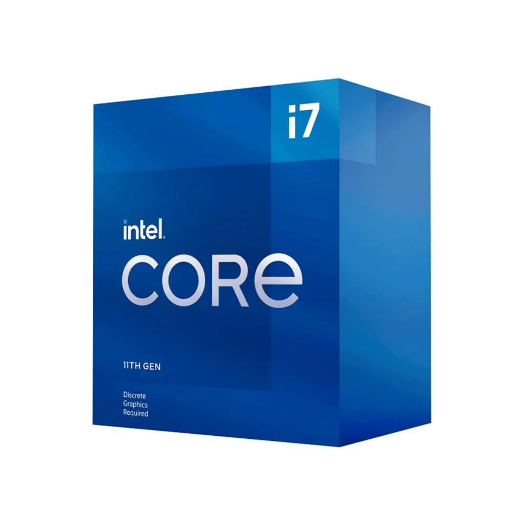 Processador intel core i7-11700F 11ª geração 2,5 ghz até 4,8 ghz lga 1200 BX8...
