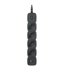 Protetor Eletrônico Intelbras EPE 2004 USB 4 Tomadas 2 USB Cabo 3 m Bivolt — H&H Suprimentos Corporativos