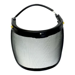 Protetor Facial com Tela Metálica e Suporte Universal Delta Plus Preto — H&H Suprimentos Corporativos
