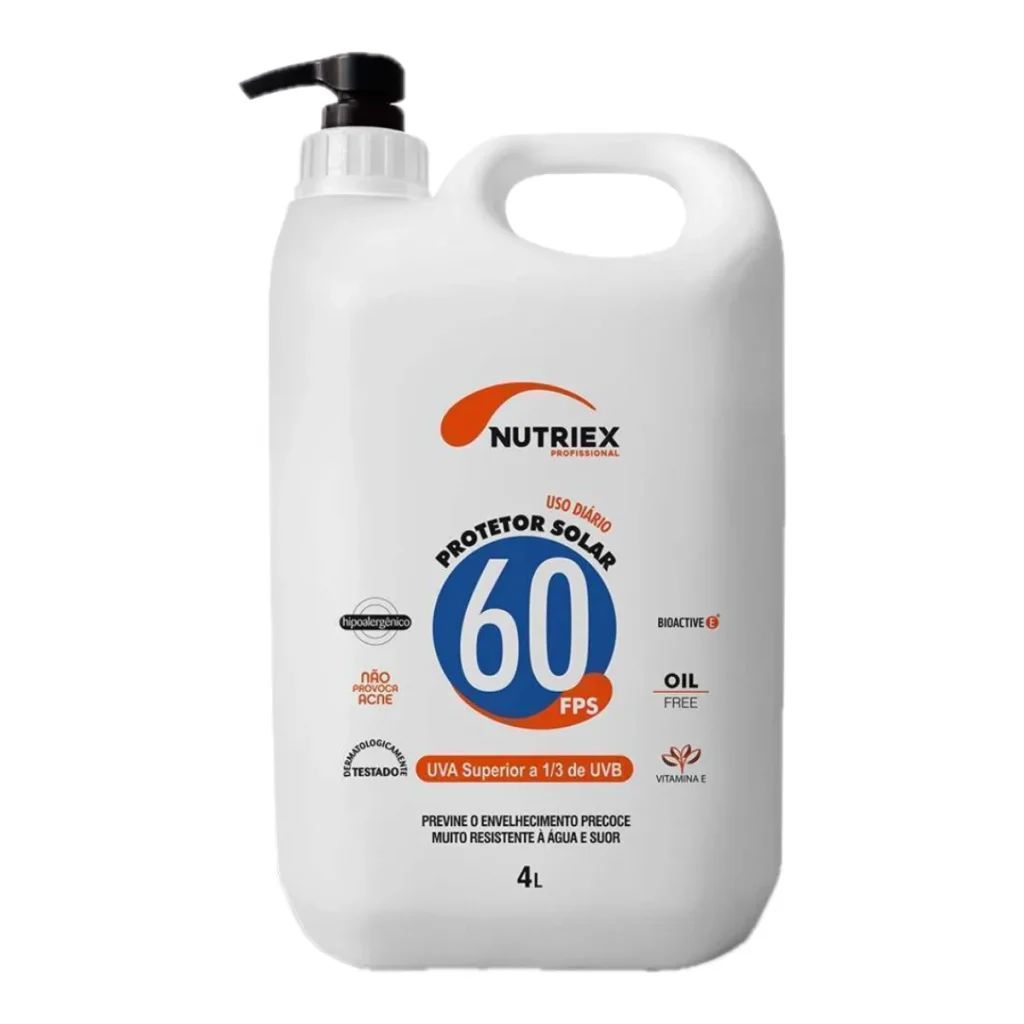 Protetor solar nutriex profissional fps 60 corporal