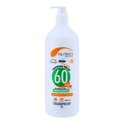 Protetor Solar Repelente FPS 60 Nutriex Profissional 1 Litro com Bico Dosador — H&H Suprimentos Corporativos