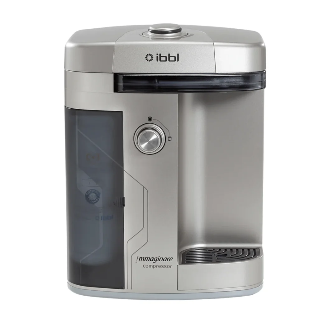 Purificador de água de parede ibbl immaginare prata natural, gelada e misturada