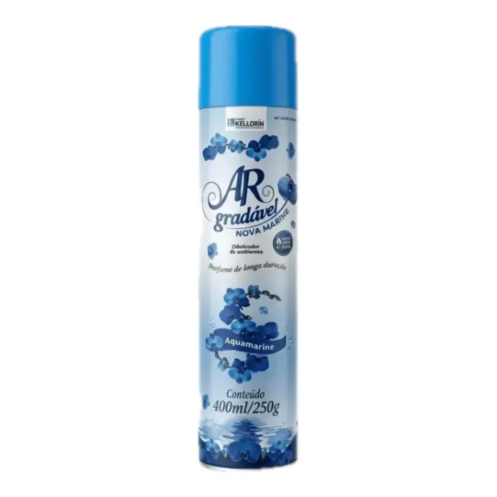 Purificador de ar agradável aquamarine 400 ml