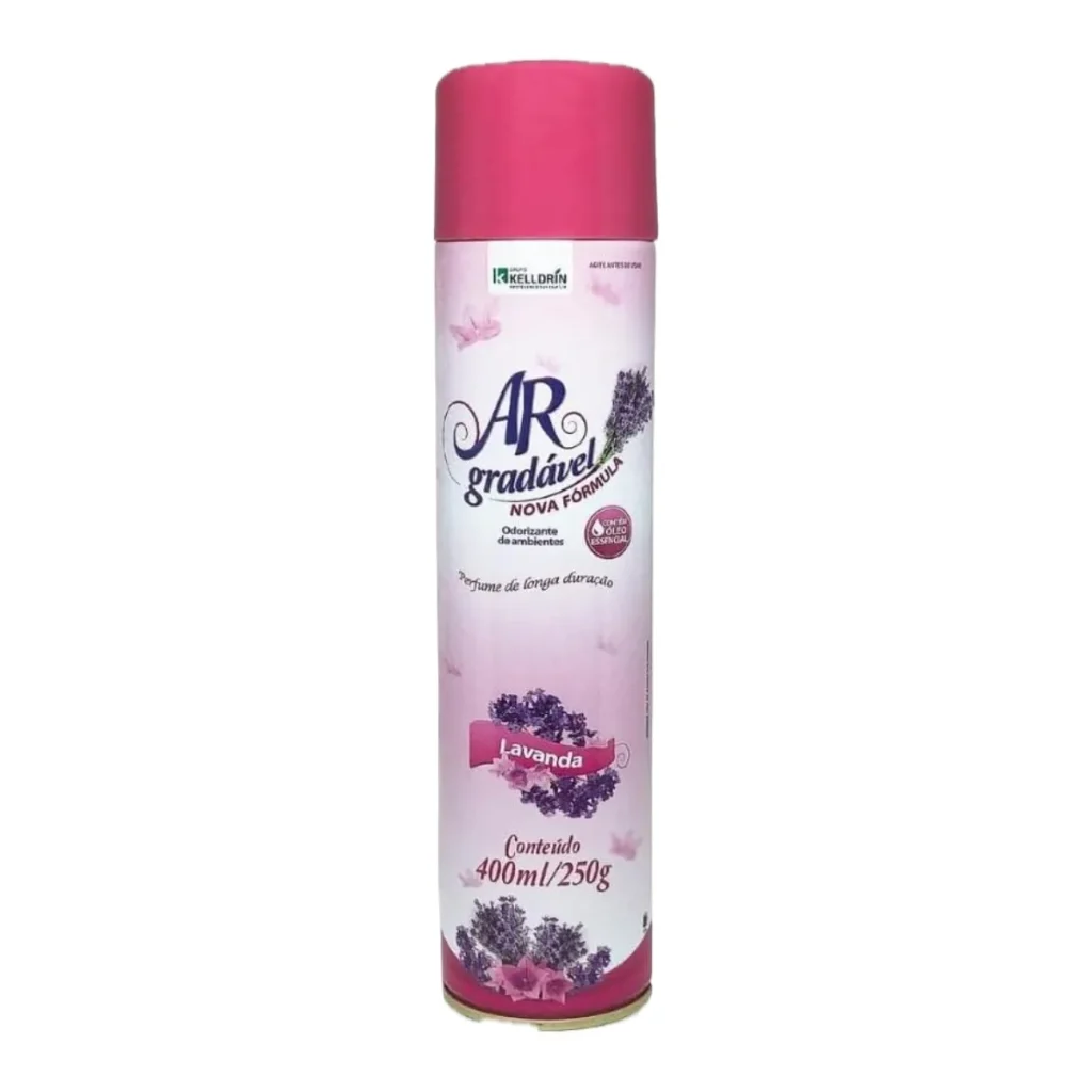 Purificador de ar agradável lavanda 400 ml