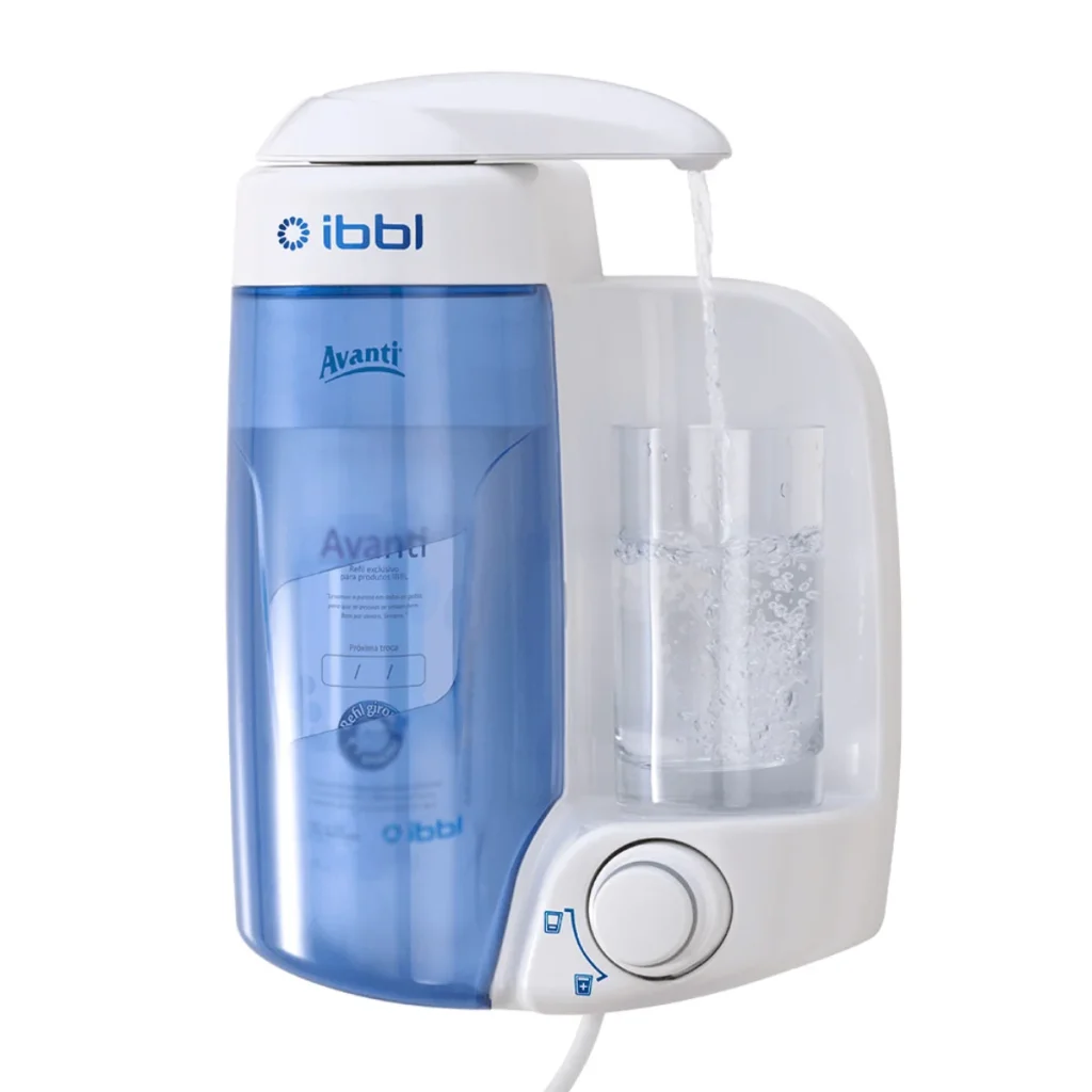 Purificador de parede ibbl avanti branco água natural