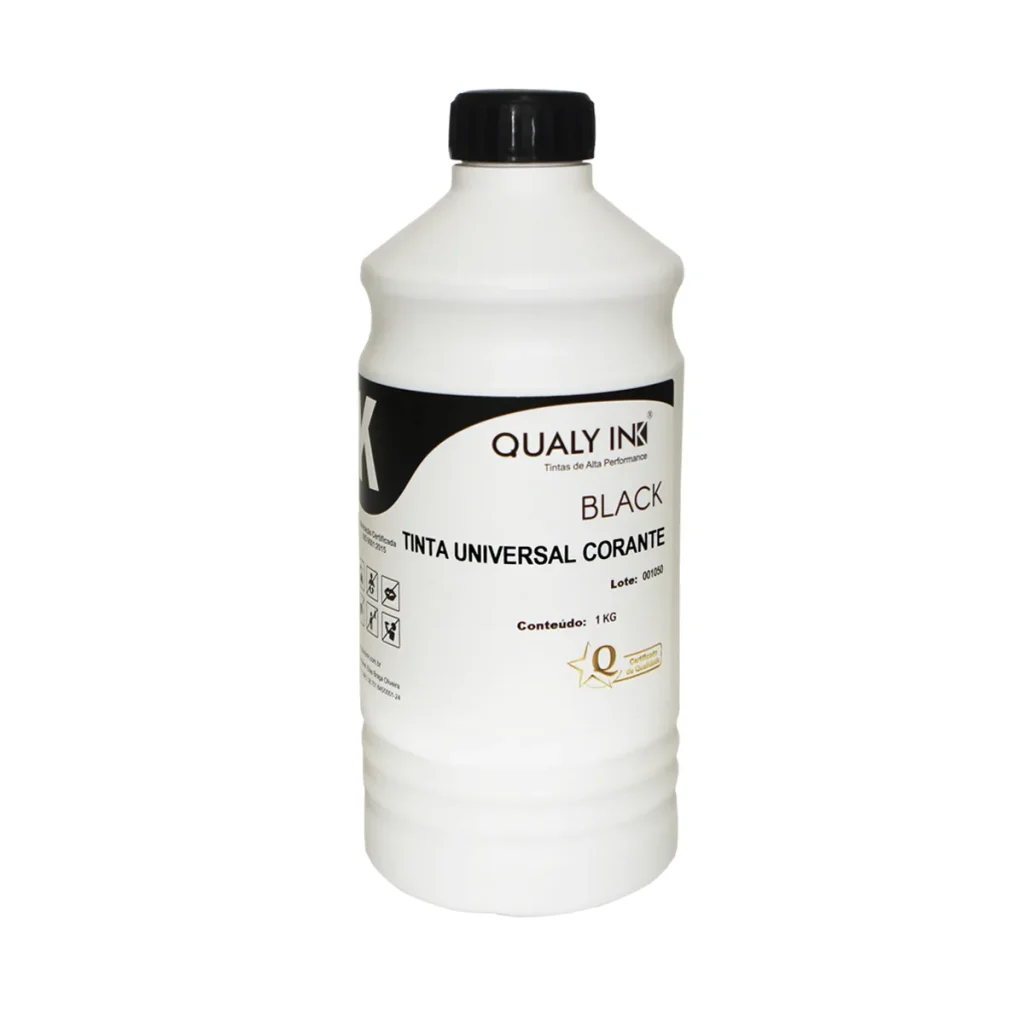 Refil de tinta compatível Brother universal preto corante 1 kg