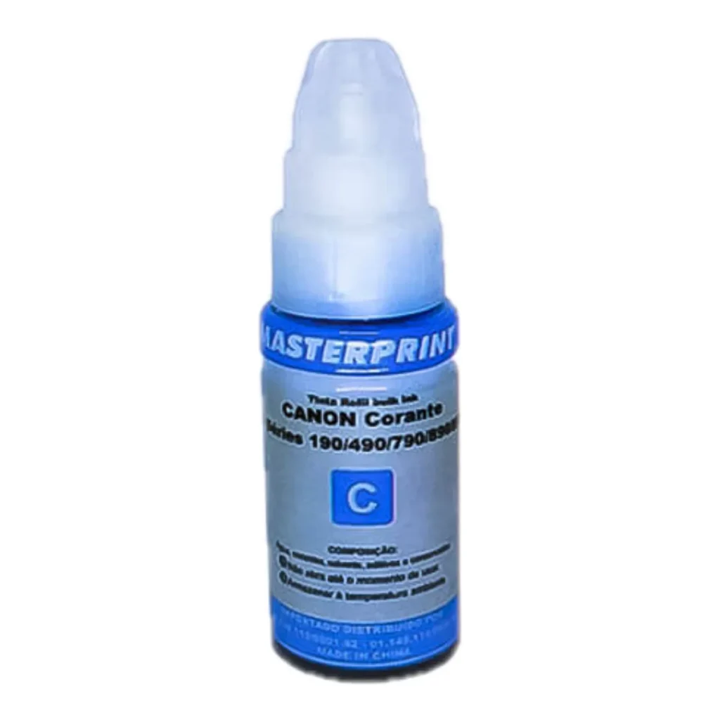 Refil de tinta corante compatível Canon 70 ml