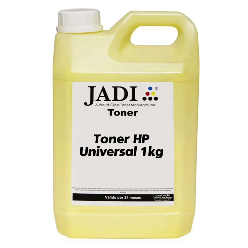 Refil de toner compatível HP CC532A 304A amarelo 1 kg