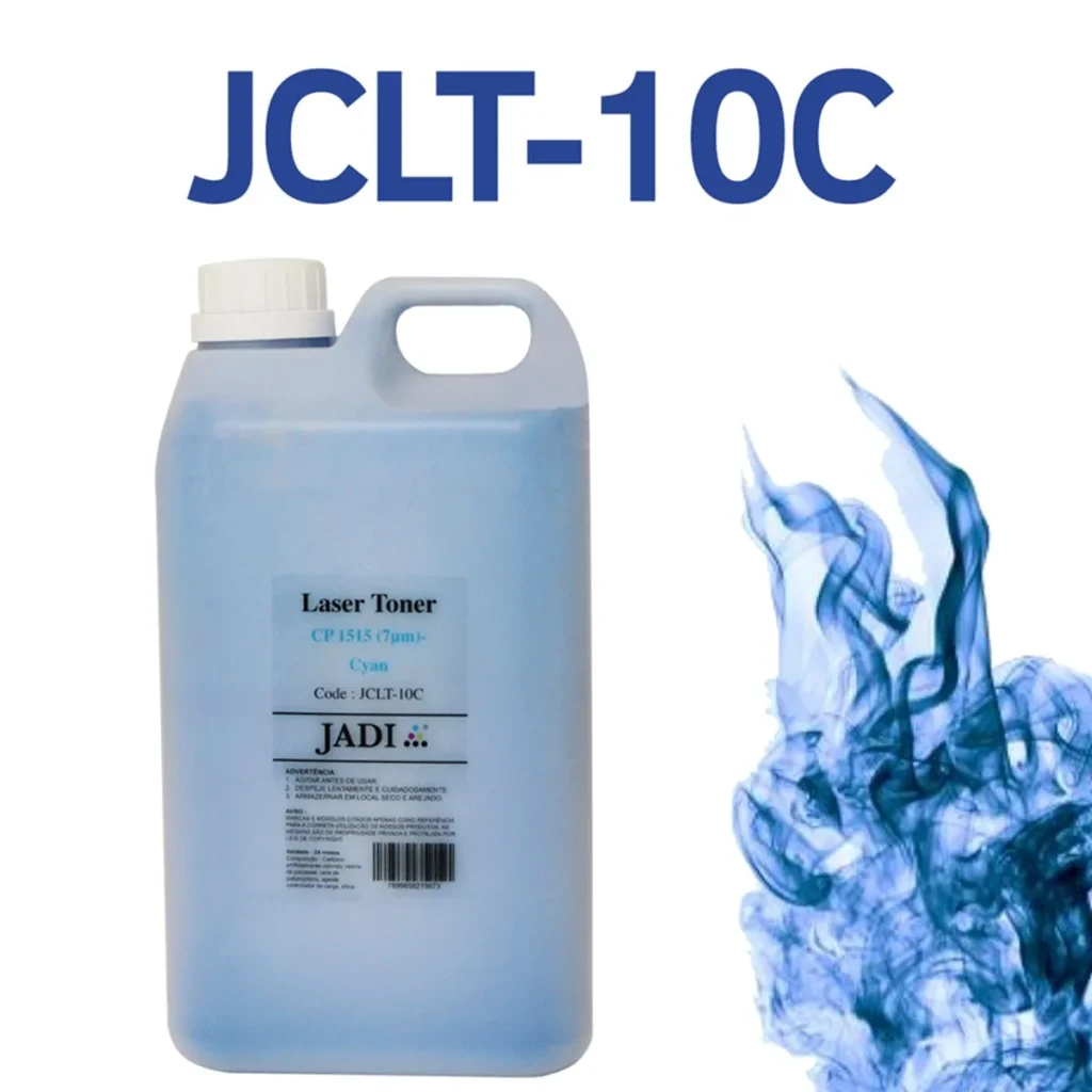 Refil de toner compatível HP CE311A 126A ciano 1 kg