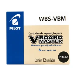 Refil para Marcador de Quadro Branco Pilot Board Master Preto — H&H Suprimentos Corporativos