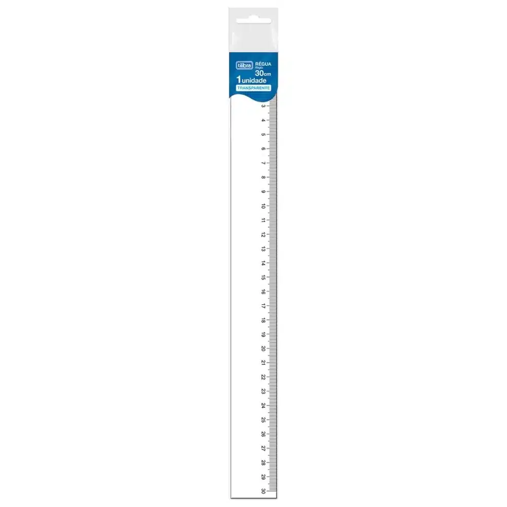 Régua 30 cm Tilibra