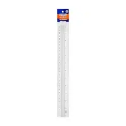 Régua de Alumínio BRW 30 cm — H&H Suprimentos Corporativos