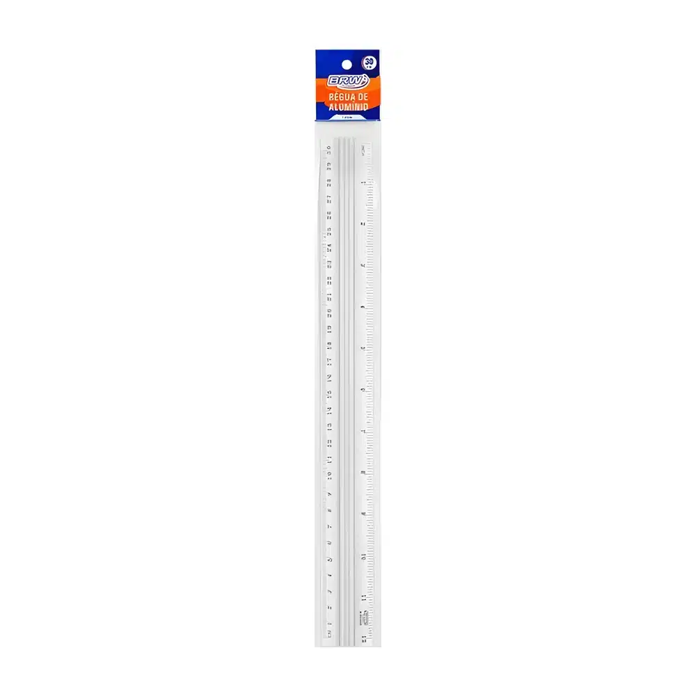 Régua de alumínio BRW 30 cm